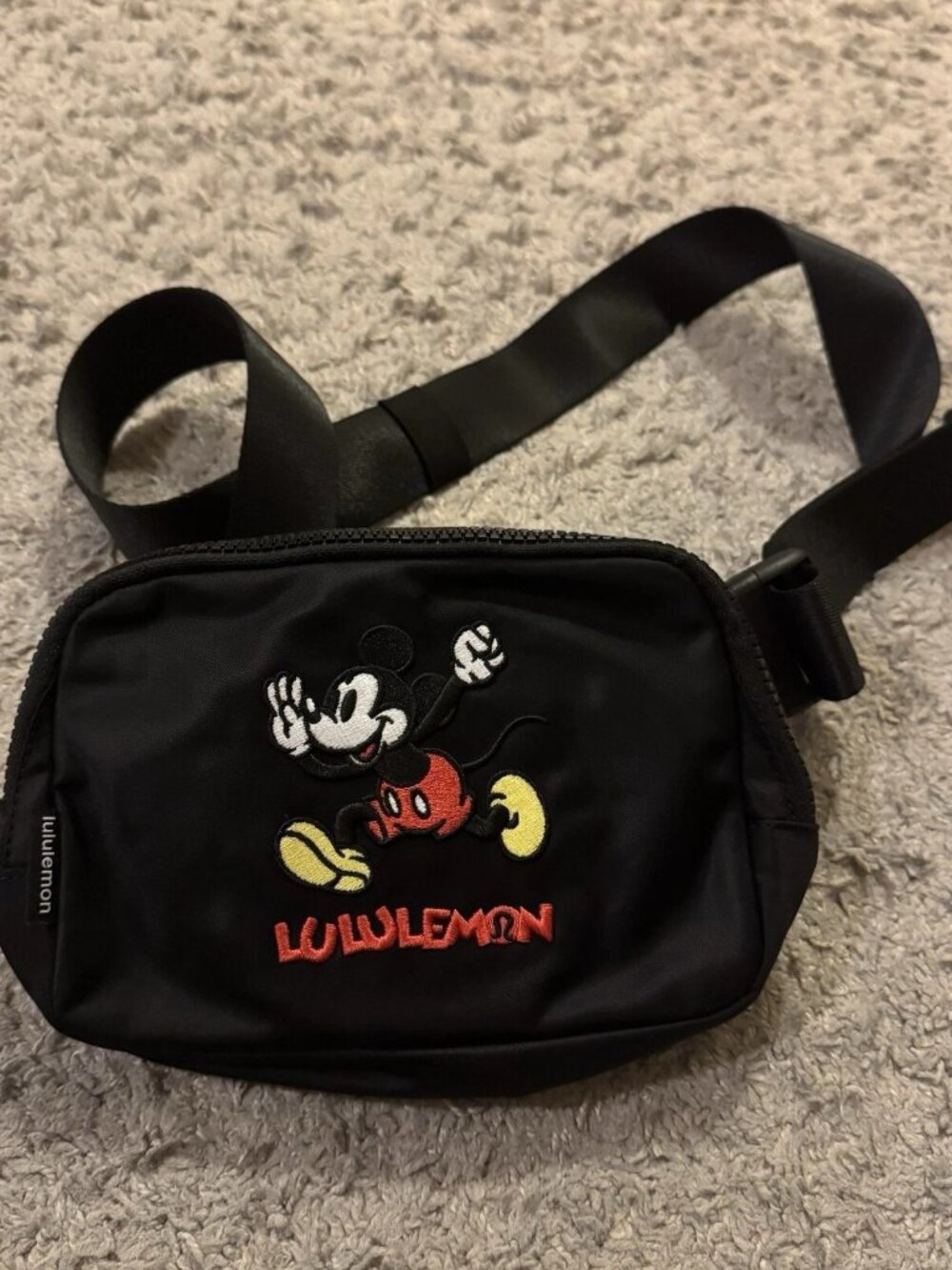NWT Lululemon Athletica x Disney Mickey Mouse Everywhere Belt Bag